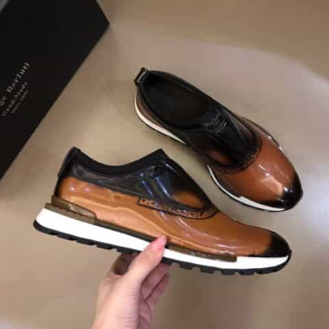Berluti/布鲁提 2021新款来袭 Fast Track运动休闲男士懒人鞋