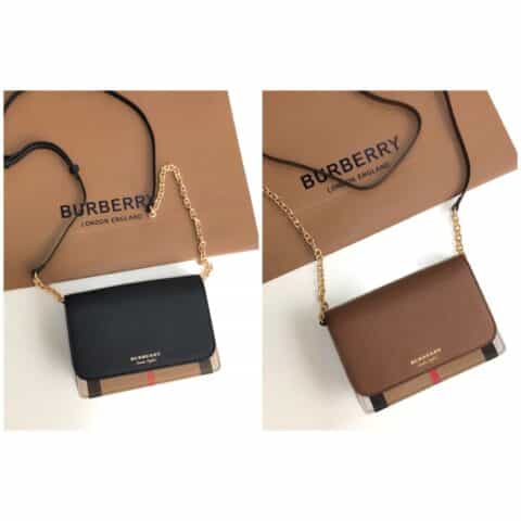 Burberry巴宝莉进口意大利小牛皮两用小肩包手包1441