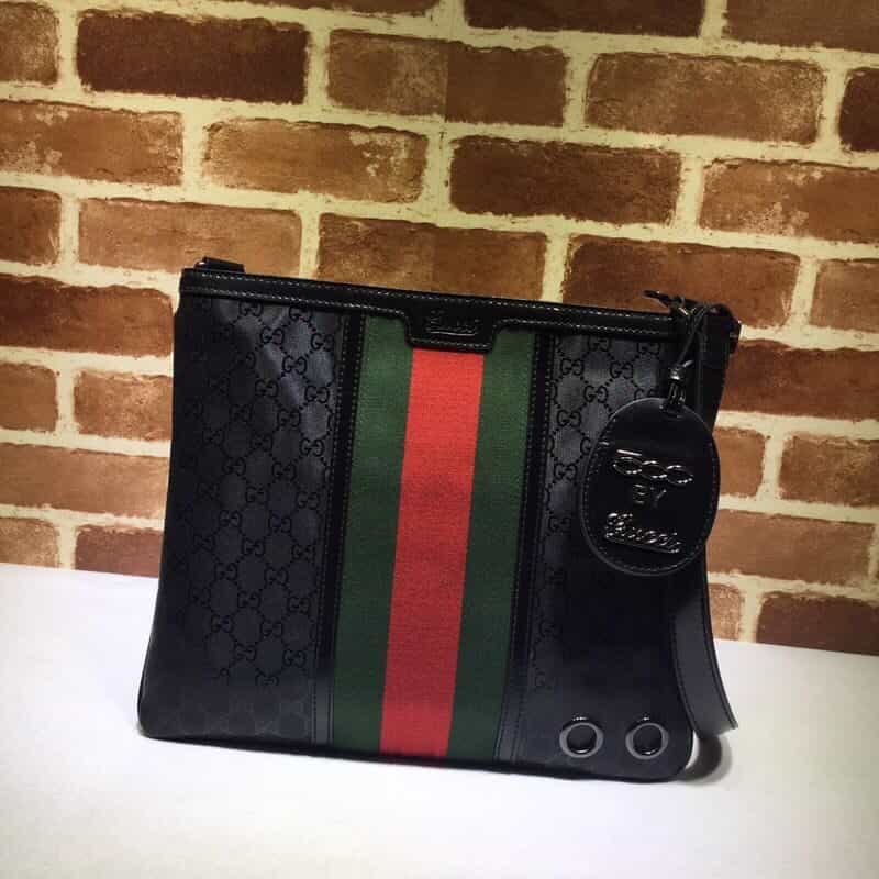 GUCCI古驰GG imprime男士中号斜挎包269379