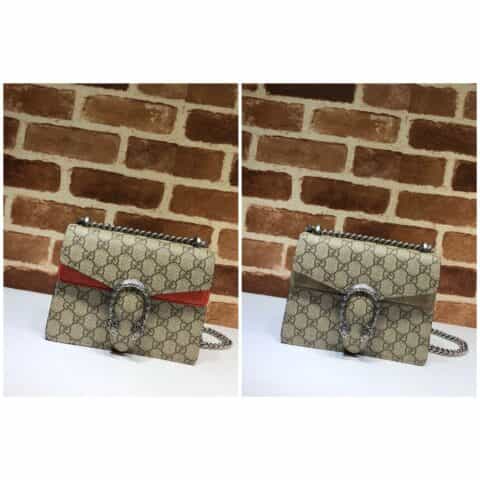 GUCCI古驰Dionysus系列高级人造帆布迷你肩背包421970