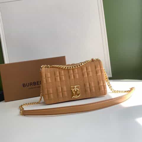 Burberry巴宝莉意大利鞣制羔羊皮Lola - 萝拉包