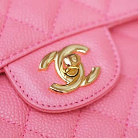 Chanel CF23 Classic flap bag A01113粉色
