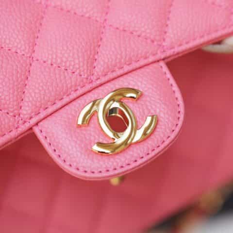 Chanel CF23 Classic flap bag A01113粉色