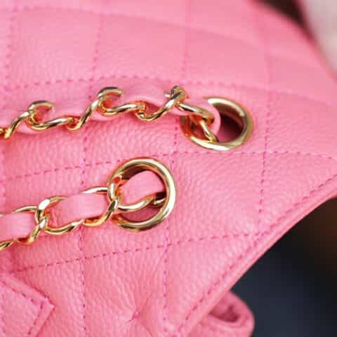 Chanel CF23 Classic flap bag A01113粉色