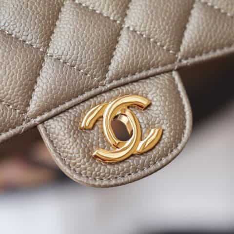 Chanel CF23 Classic flap bag A01113灰色