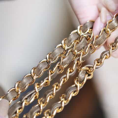 Chanel CF23 Classic flap bag A01113灰色