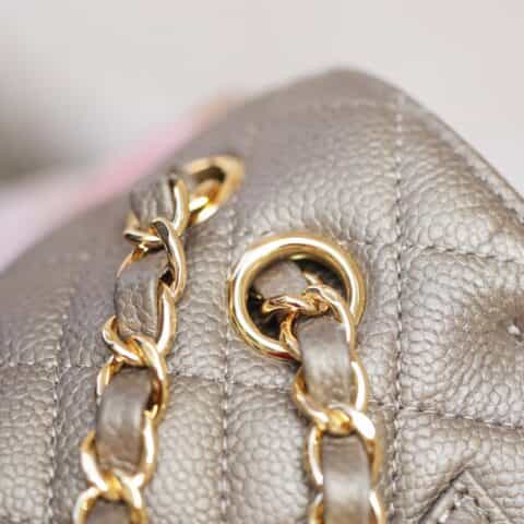 Chanel CF23 Classic flap bag A01113灰色