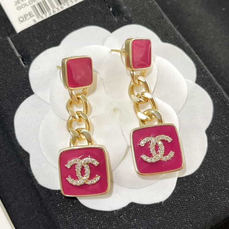 2021新款 CHANEL香奈儿双c耳钉耳环