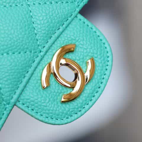 Chanel CF23 Classic flap bag A01113绿色