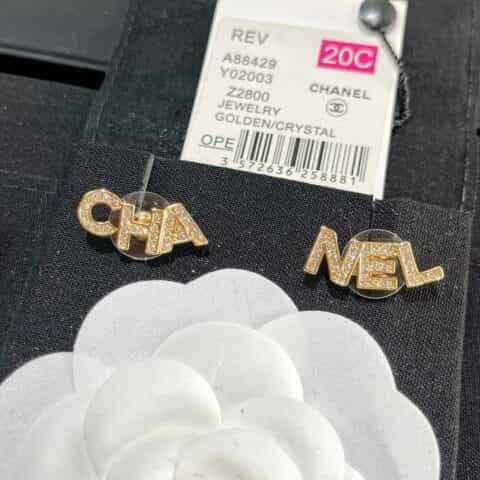2021新款 CHANEL香奈儿CHA NEL耳钉耳环