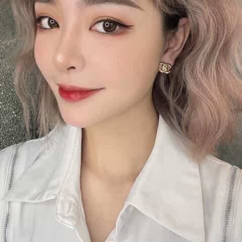 2021新款 CHANEL香奈儿双C耳钉耳环