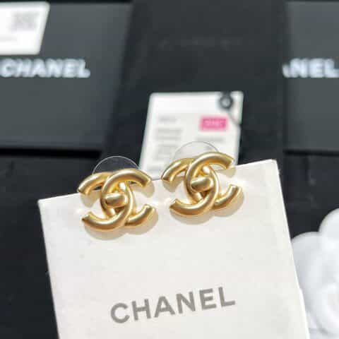 2021新款 CHANEL香奈儿双C耳钉耳环