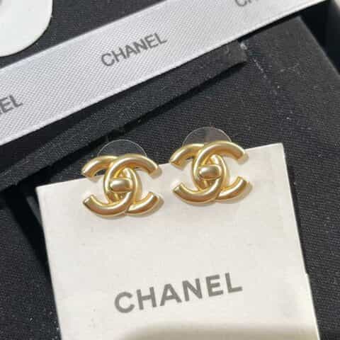 2021新款 CHANEL香奈儿双C耳钉耳环