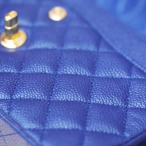 Chanel CF23 Classic flap bag A01113燕尾蓝