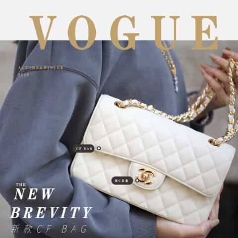 Chanel CF23 Classic flap bag A01113纯白