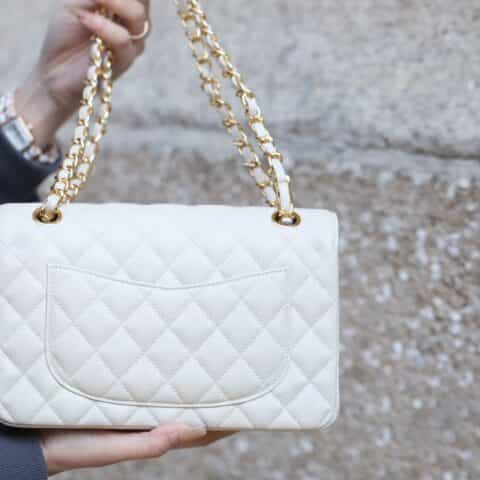 Chanel CF23 Classic flap bag A01113纯白