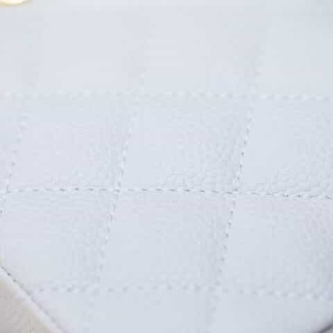 Chanel CF23 Classic flap bag A01113纯白