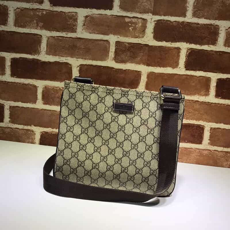 GUCCI古驰双G帆布单肩包201538