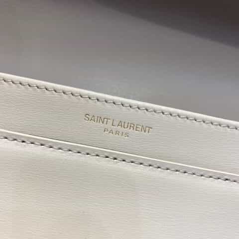 Saint laurent Ysl Solferino Box Bag 复古白634305 634306