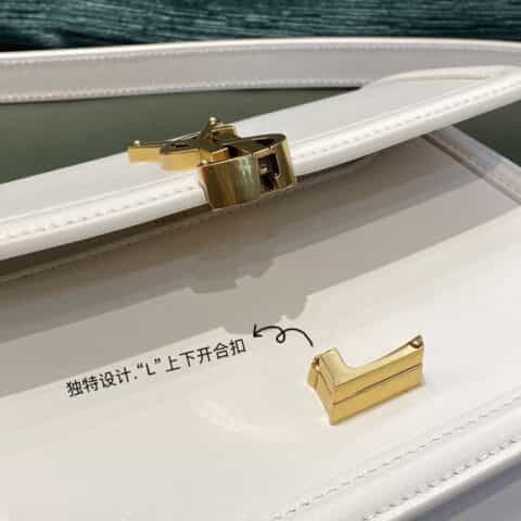 Saint laurent Ysl Solferino Box Bag 复古白634305 634306