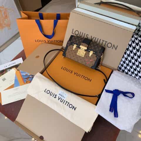 Louis Vuitton LV Trunk Clutch软箱子包 M43596