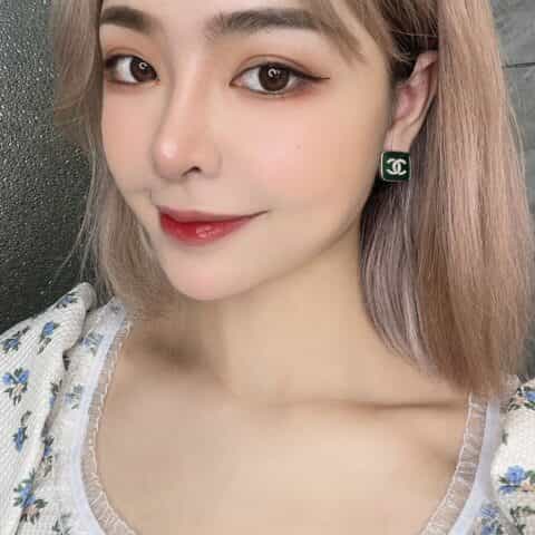 新款CHANEL香奈儿双c满钻耳钉耳环