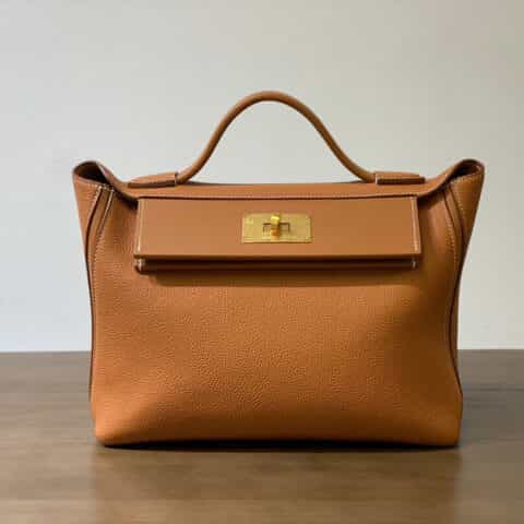 Hermès爱马仕 Kelly 2424 金棕金扣 29CM