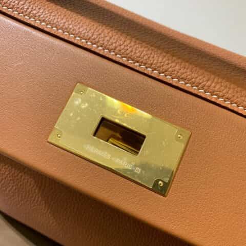 Hermès爱马仕 Kelly 2424 金棕金扣 29CM