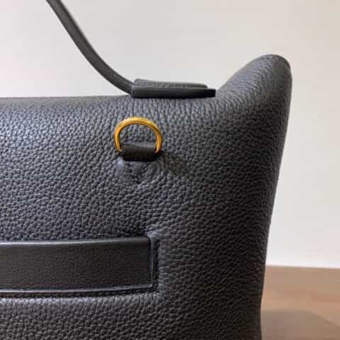 Hermès爱马仕 Kelly 2424 黑色金扣 29CM