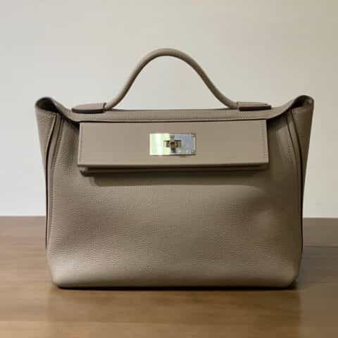 Hermès爱马仕 Kelly 2424 沥青灰 29CM