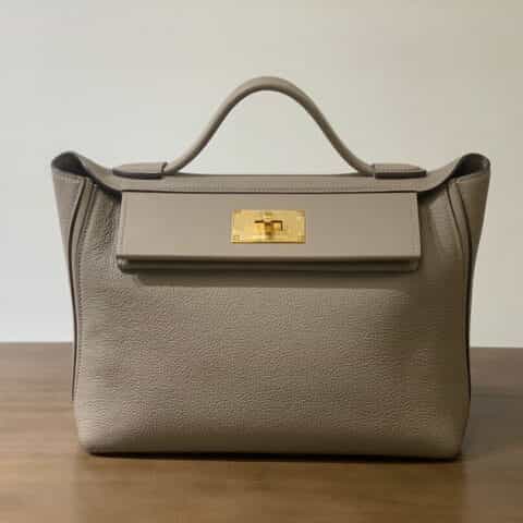 Hermès爱马仕 Kelly 2424 沥青灰 29CM