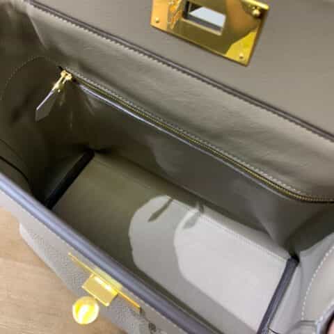 Hermès爱马仕 Kelly 2424 沥青灰 29CM