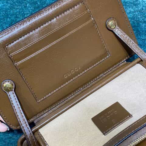Gucci 1955 Horsebit小盒子斜挎手机包 687616