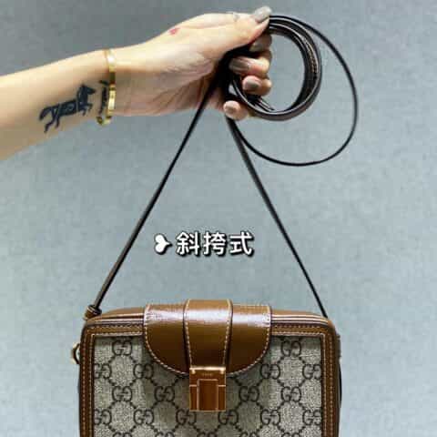 Gucci 1955 Horsebit小盒子斜挎手机包 687616