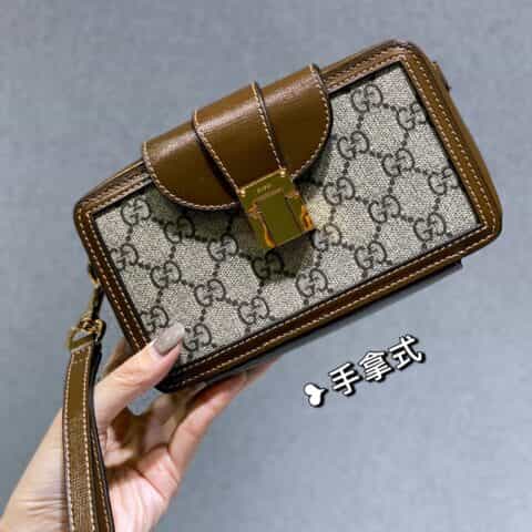 Gucci 1955 Horsebit小盒子斜挎手机包 687616