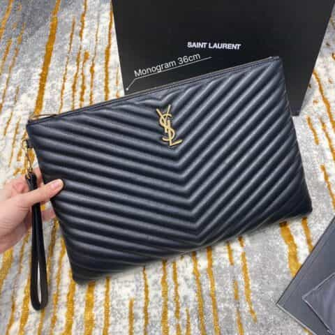 Saint laurent Ysl Monogram大号手拿包 440222