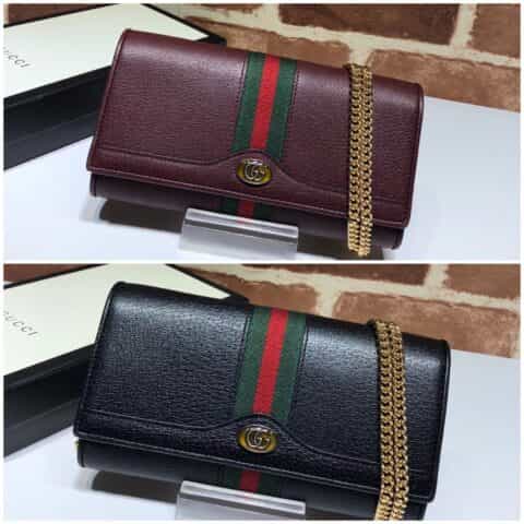 GUCCI古驰GG皮革单肩斜挎小包546592