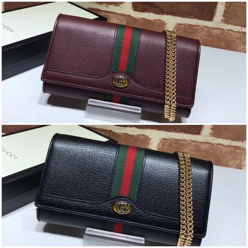 GUCCI古驰GG皮革单肩斜挎小包546592