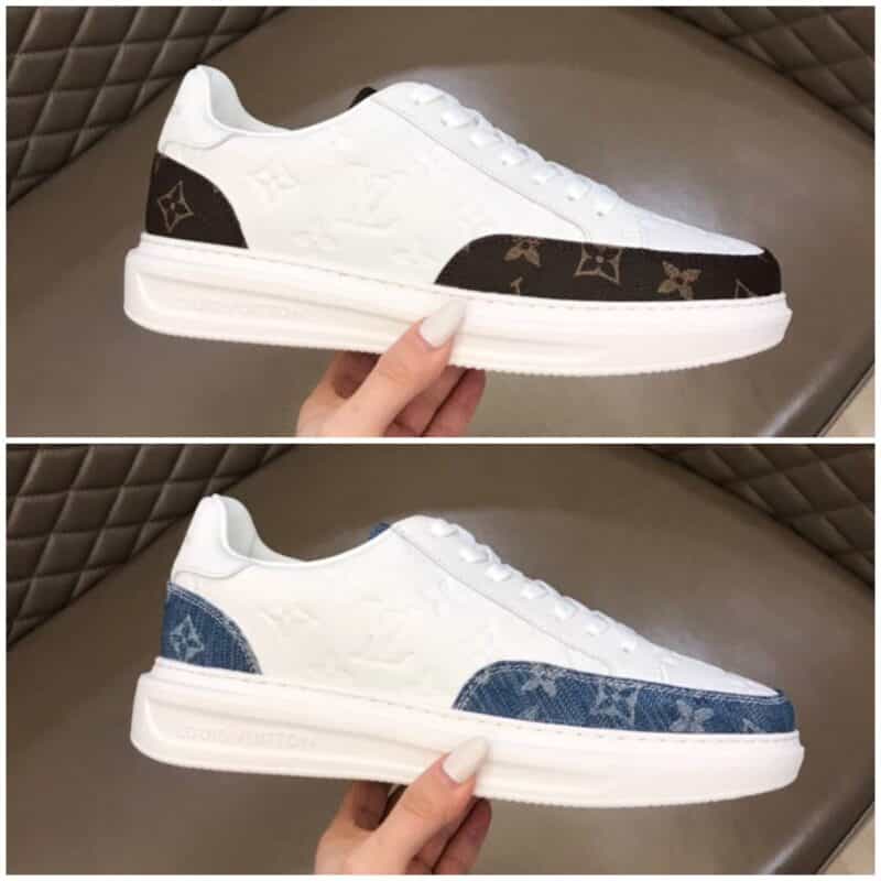LV/路易威登   白色头层牛皮新品男士高端休闲运动鞋