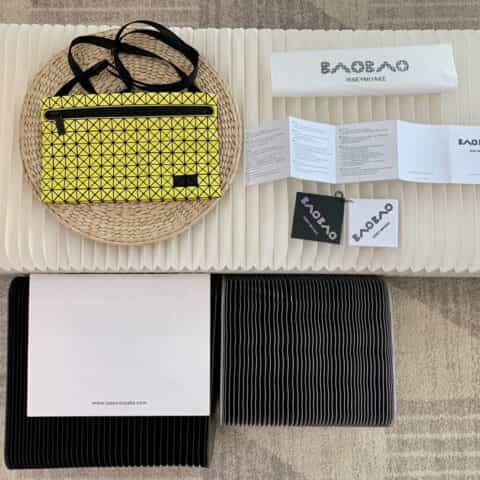 ISSEYMIYAKE 三宅一生新款KURO 斜挎包