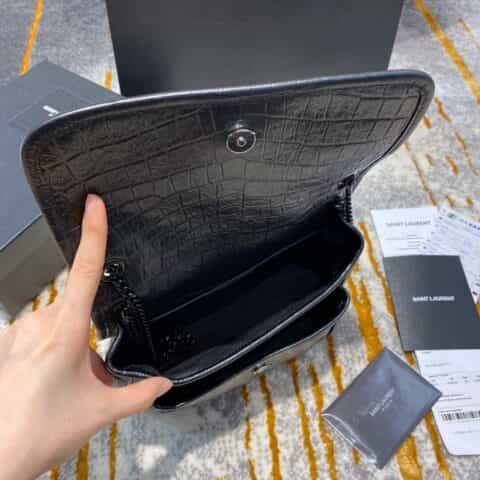 Saint laurent Ysl Niki Baby 22 Bag 533037鳄鱼纹