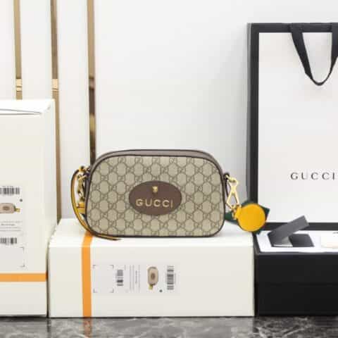 Gucci Neo Vintage GG Supreme 虎头相机包 476466