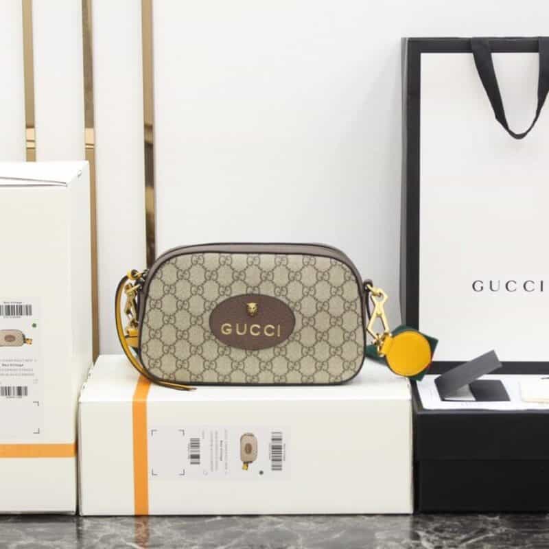 Gucci Neo Vintage GG Supreme 虎头相机包 476466