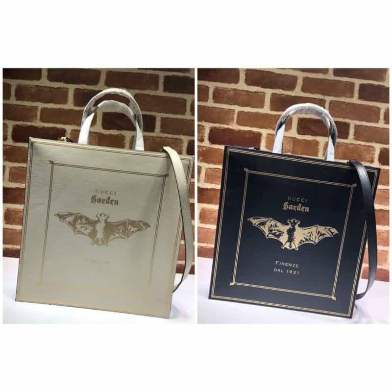 GUCCI古驰蝙蝠图案装饰手提斜挎托特包513908