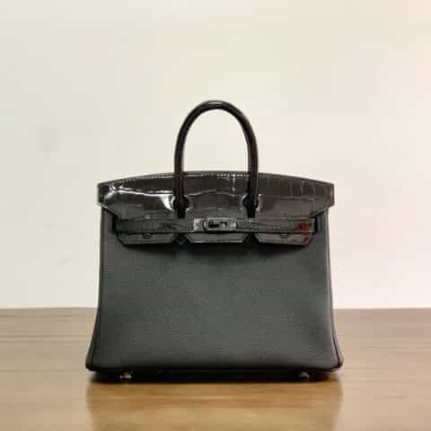 Hermès爱马仕 Birkin 25 touch so black  全手工 BK25