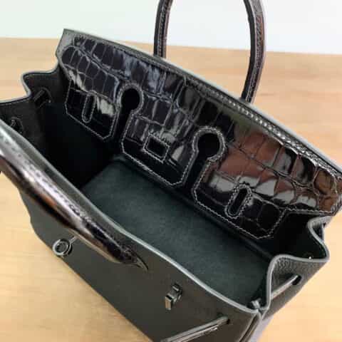 Hermès爱马仕 Birkin 25 touch so black  全手工 BK25