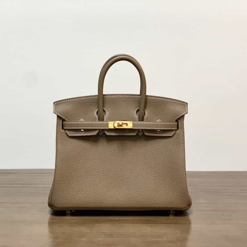 Hermès爱马仕 Birkin 25 togo大象灰 金扣 全手工 BK25