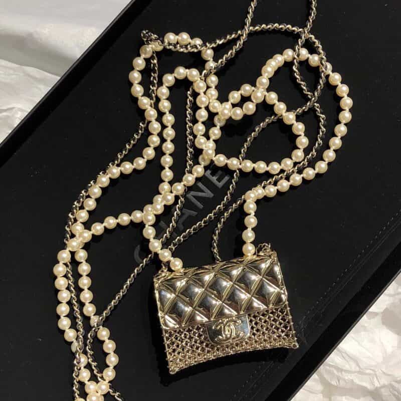 Chanel 2021ss Tiny Bag AB6135 B05546 NC156