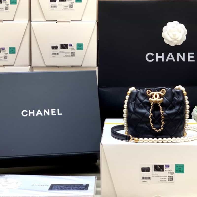 Chanel 超级迷你珍珠水桶小包 AS2529