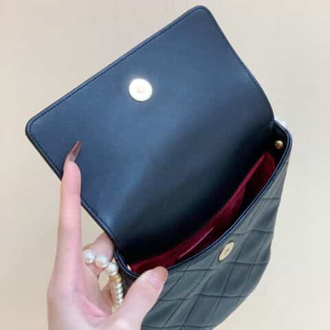 Chanel 2021春夏新款珍珠流浪包 AS2503
